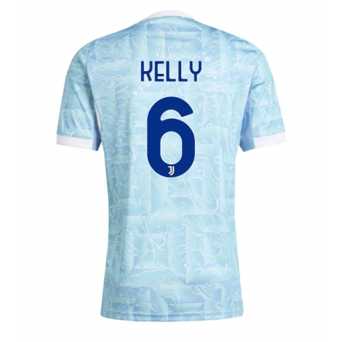 Billige Fotballdrakt Juventus Lloyd Kelly #6 Replika Bortedrakt 2025-26 Kortermet Billige Fotballdrakt Juventus Lloyd Kelly #6 Replika Bortedrakt 2025-26 Kortermet